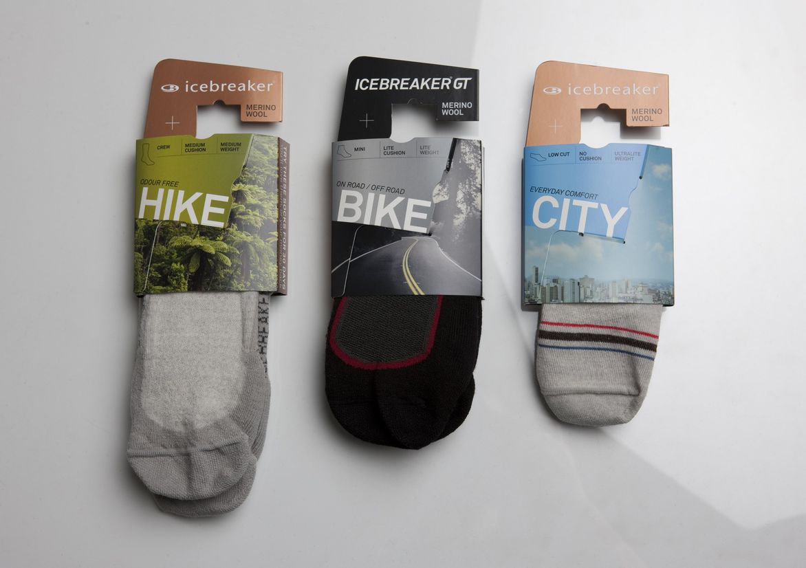 icebreaker merino socks packaging best awards