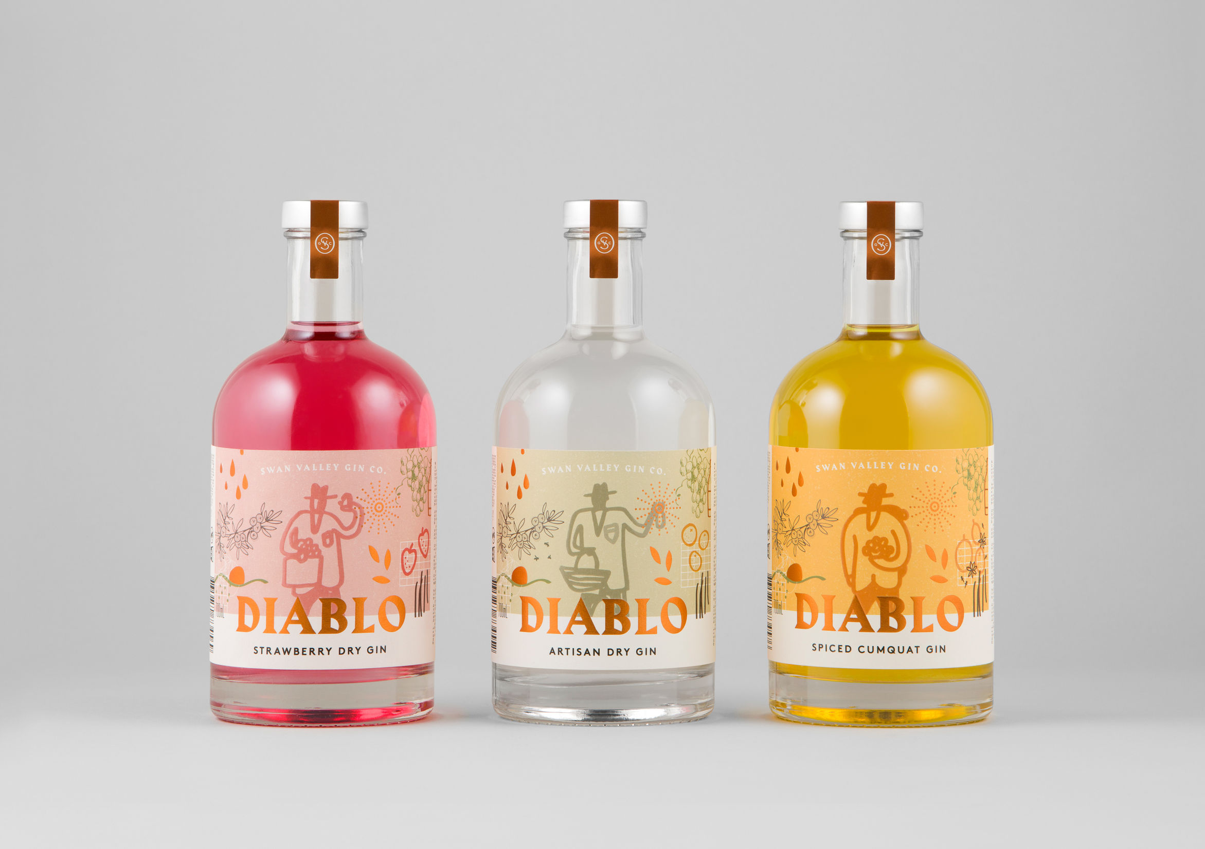 Swan Valley Gin Co Diablo Artisan Gin Best Awards
