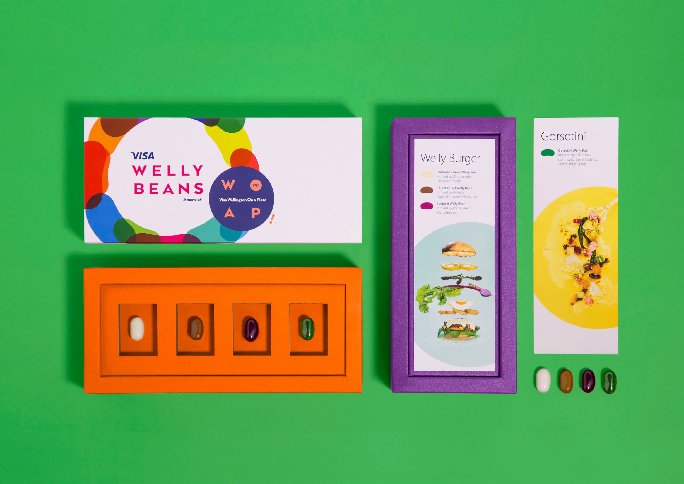 Visa Welly Beans for Visa Wellington on a Plate Best Awards