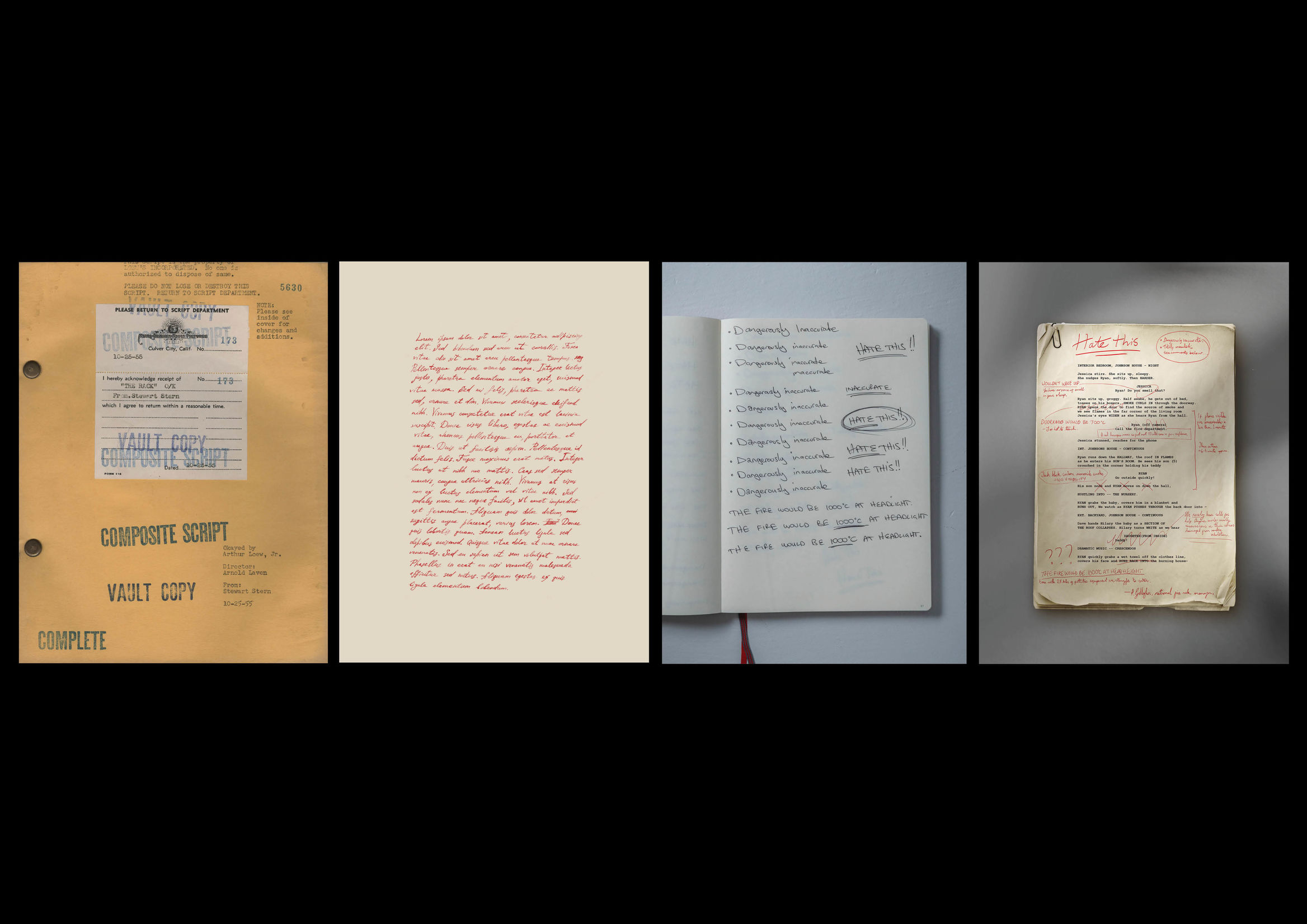 Return To The Script Department | Best Design Awards