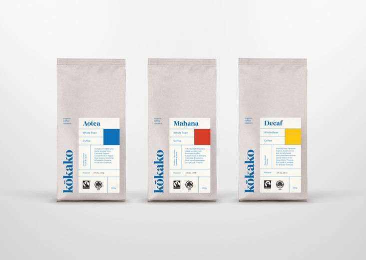 Kōkako Coffee Packaging | Best Awards