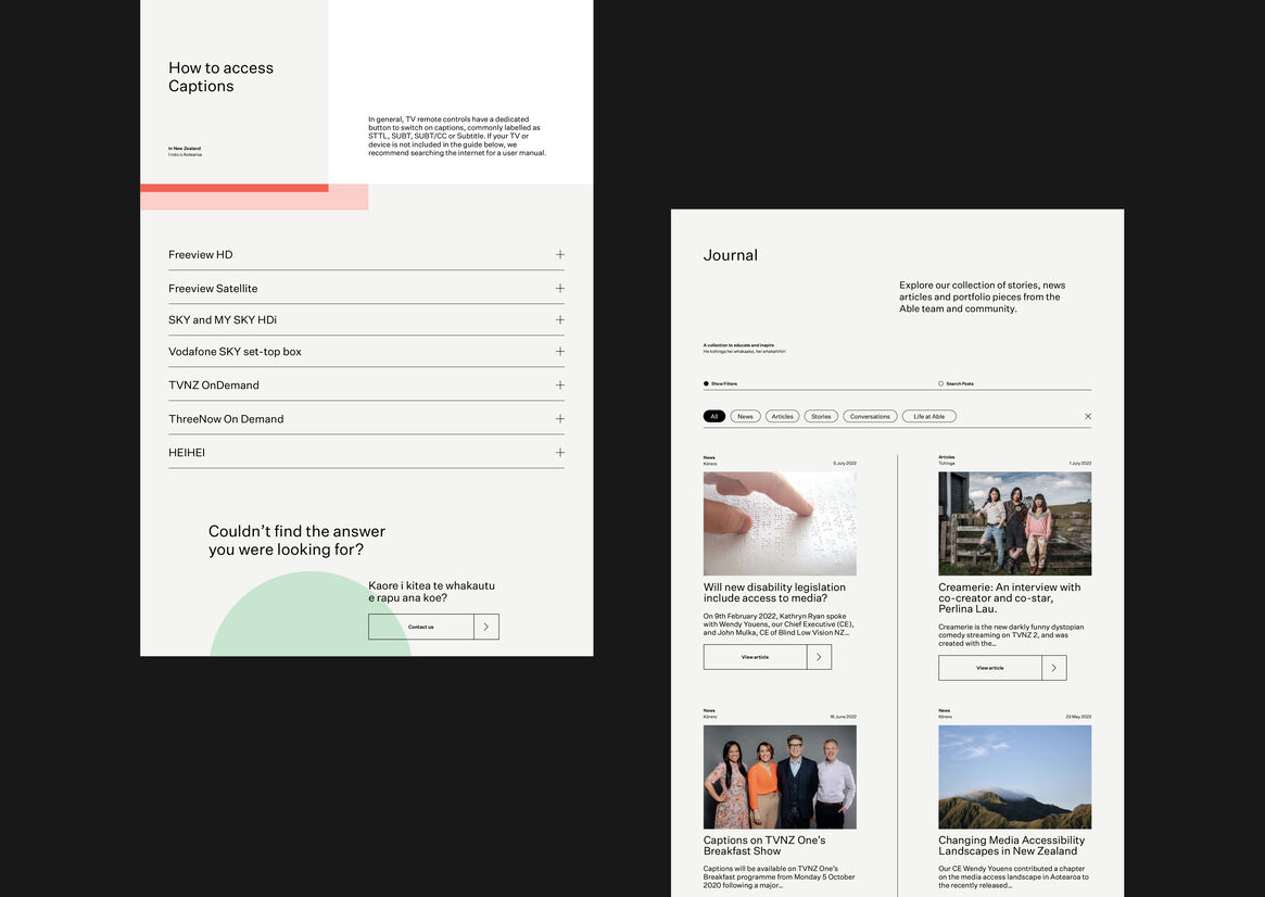 Able — Making Media Accessible | Best Design Awards