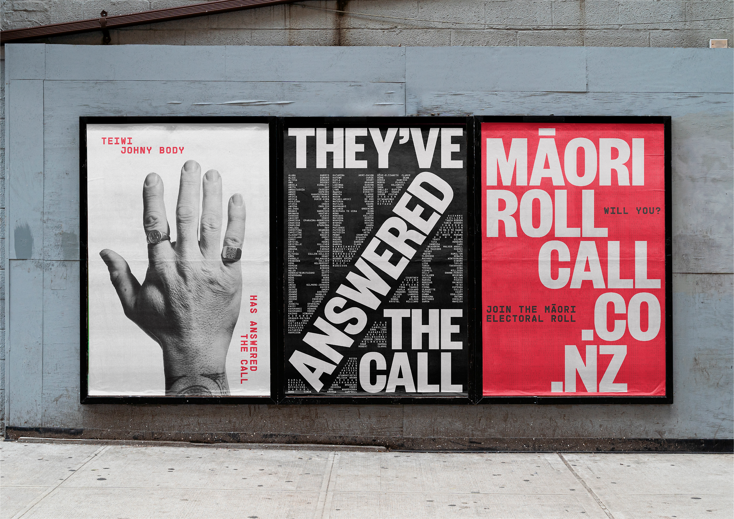 The Māori Roll Call | Best Design Awards
